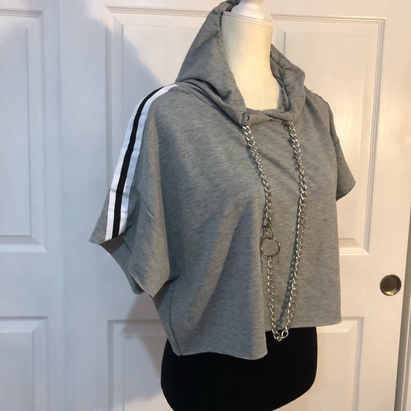 Hooded Terry Top - Picture 2 of 6